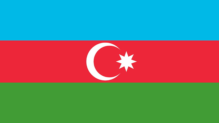 Bendera Azerbaijan U, bendera Wallpaper HD