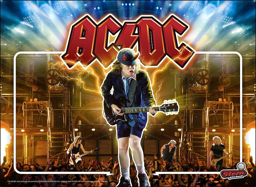 Acdc heavy metal concert poster guitar, acdc 3d HD wallpaper