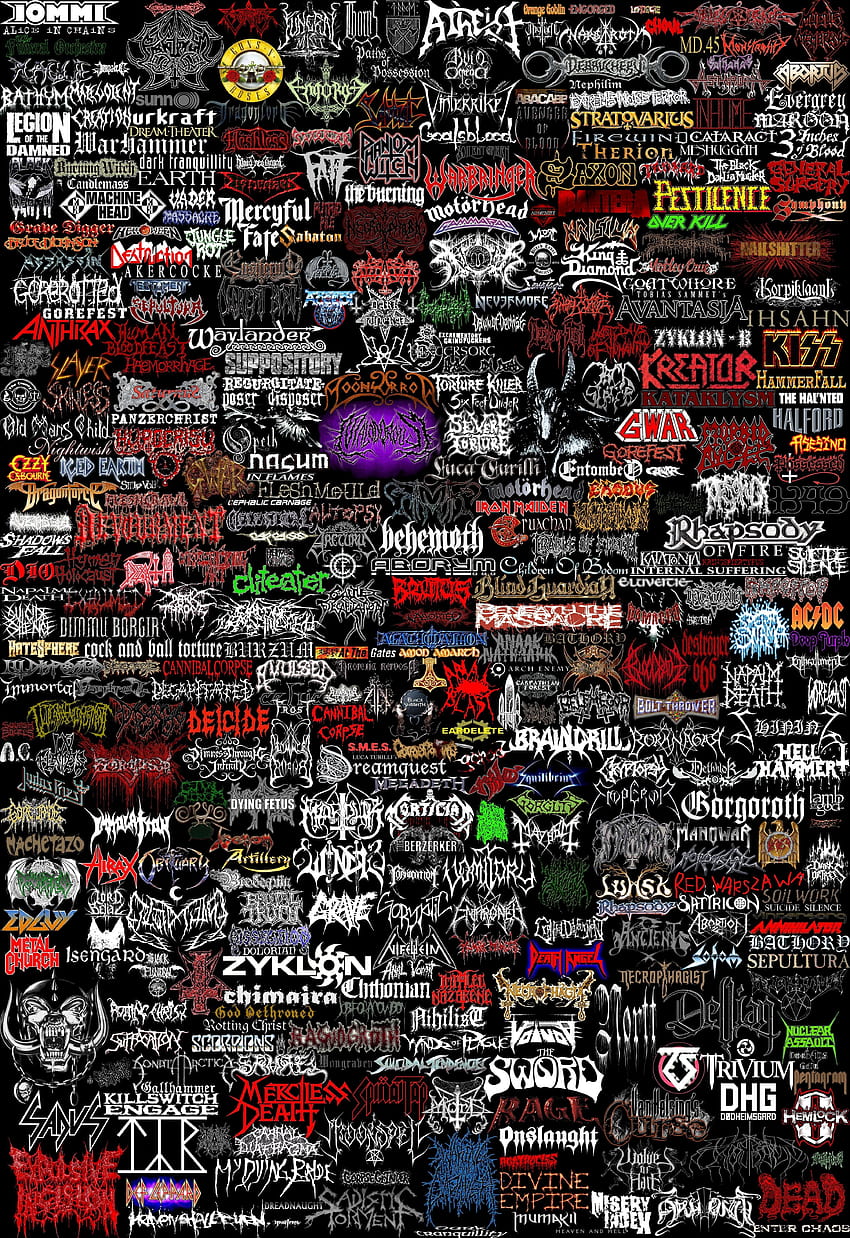 4016x5847 Metal Slayer Behemoth Rockmusik Guns n, Dragonforce Android HD-Handy-Hintergrundbild