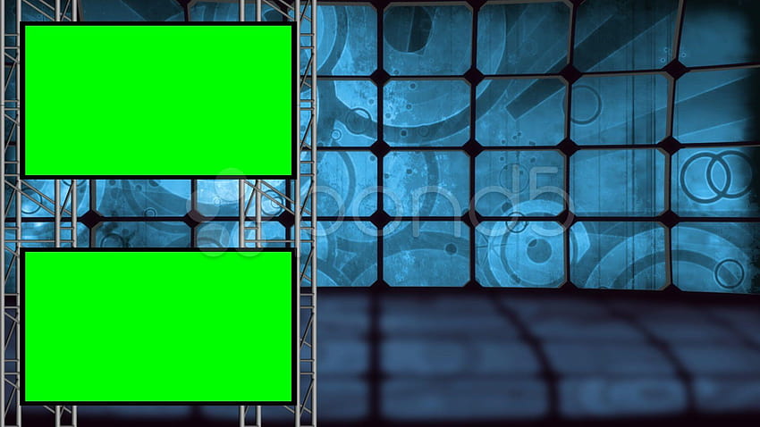 Green Screen Retro Virtual Set Loop ~ Hi Res Video, green screen backgrounds HD wallpaper