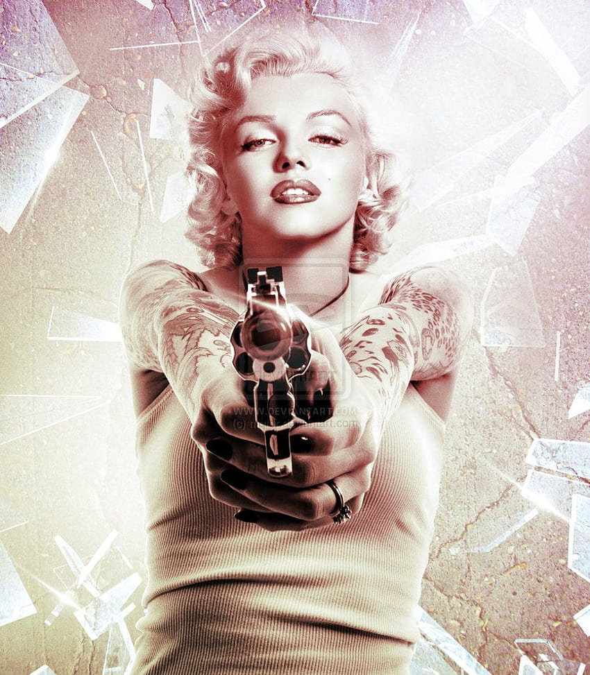 4 Thug Marilyn, girl thugs HD phone wallpaper