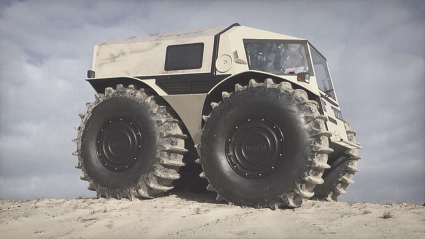 The Russian Sherp Looks Like a Micro Machine, But is Actually One Tough Truck HD wallpaper