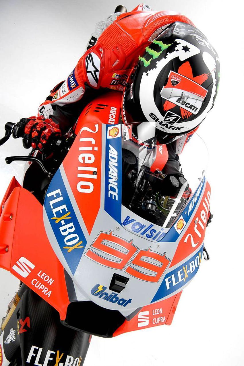 Motogp Jorge Lorenzo Ducati, ducati desmosedici gp18 HD telefon duvar kağıdı