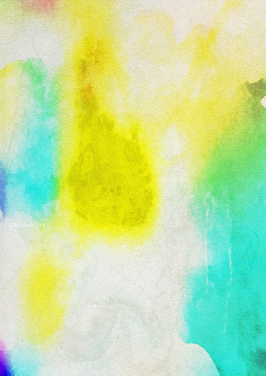 Blue Yellow and White Watercolor Backgrounds Texture, blue yellow white color splash HD phone wallpaper