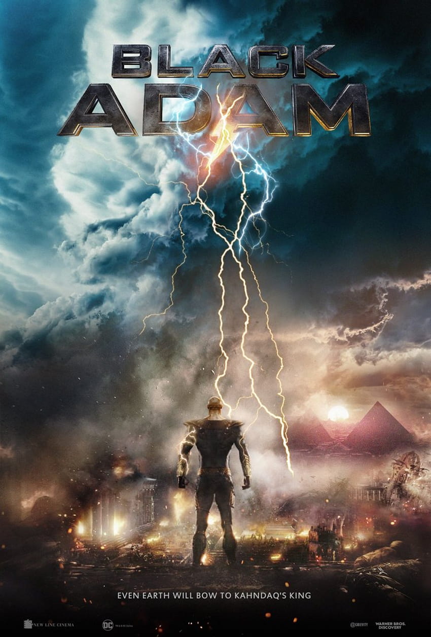 Watch The Black Adam Teaser Trailer, black adam 2022 movie HD phone wallpaper