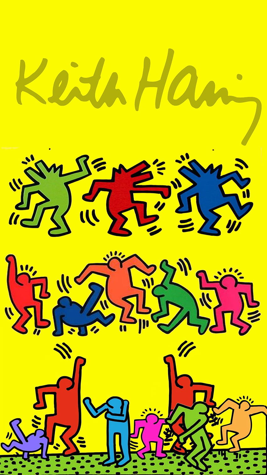 Groove Sticky And Sweet Tour ...itl.cat, keith haring phone wallpaper ponsel HD