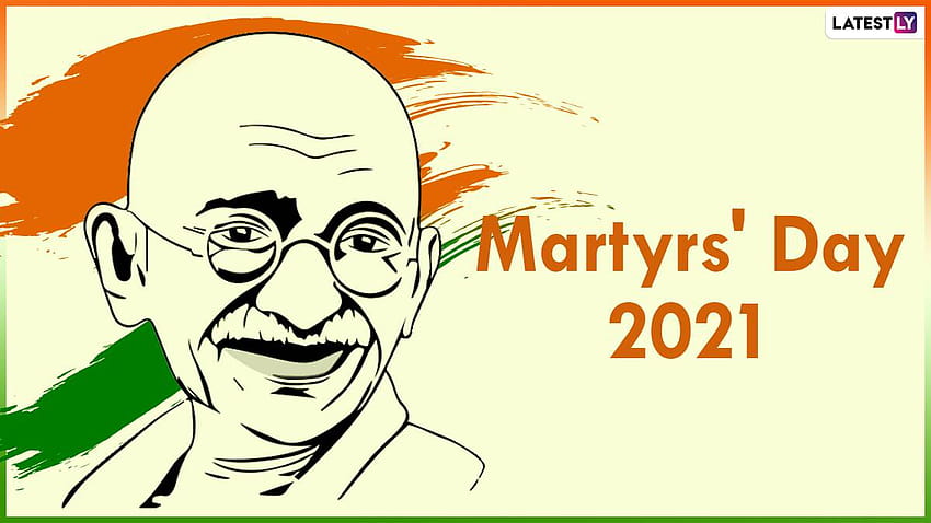Martyrs' Day 2021 Quotes and Mahatma Gandhi : WhatsApp Stickers, Facebook Messages, Telegram and GIFs to Observe Gandhiji's 73rd Death Anniversary – Socially Keeda HD wallpaper