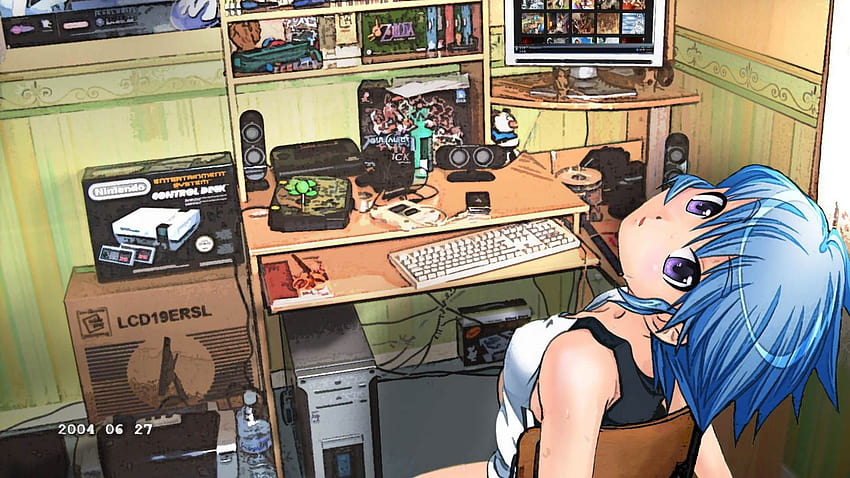 Gamer Anime Girl Elenco telefonico, gamer girl anime pc Sfondo HD
