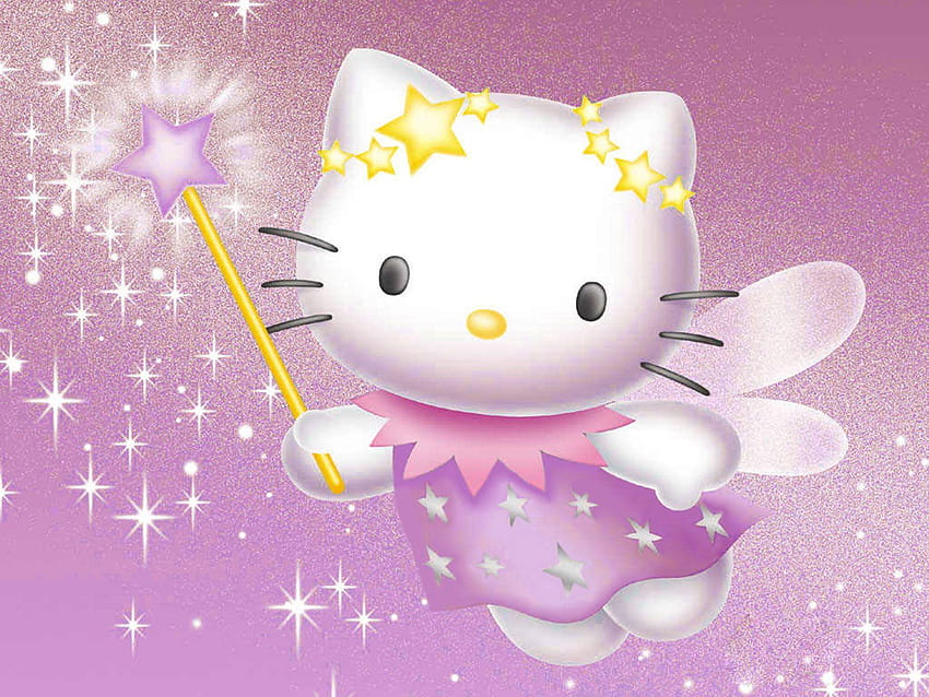 Hình nền Hello Kitty Magic rực rỡ và kỳ ảo sẽ khiến cho ai nhìn vào đều cảm thấy bị cuốn hút. Với sự kết hợp hài hòa giữa màu sắc và ánh sáng, bạn sẽ được trải nghiệm một câu chuyện thần tiên như trong cổ tích.
