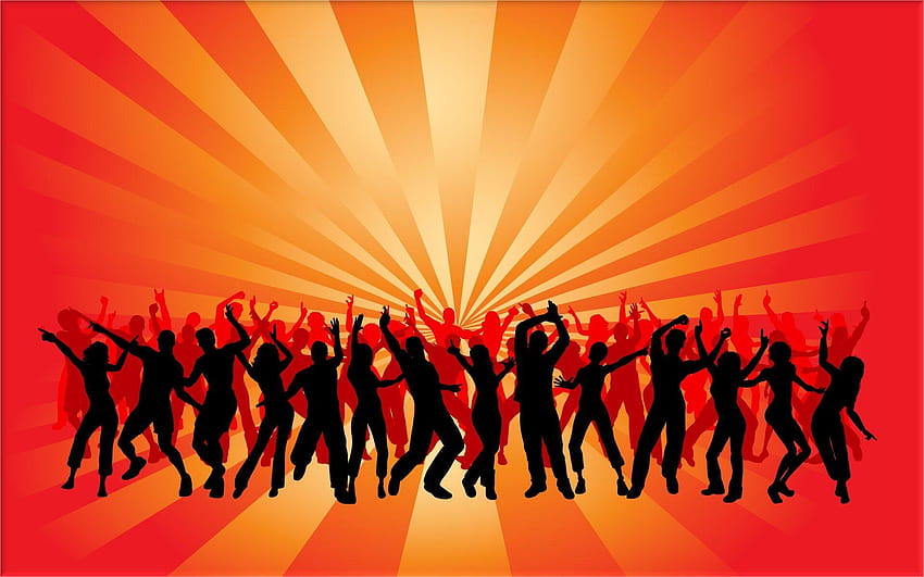People Dancing, group dance HD wallpaper