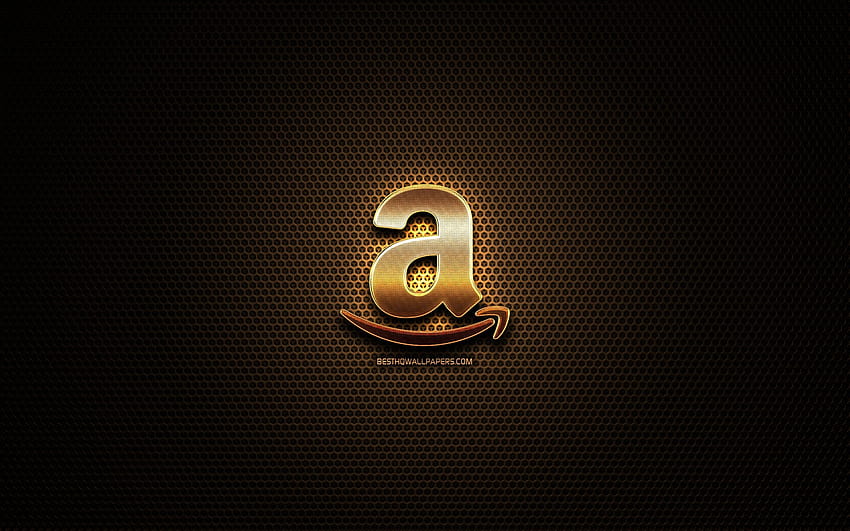 Logo Amazon, karta Amazon Tapeta HD