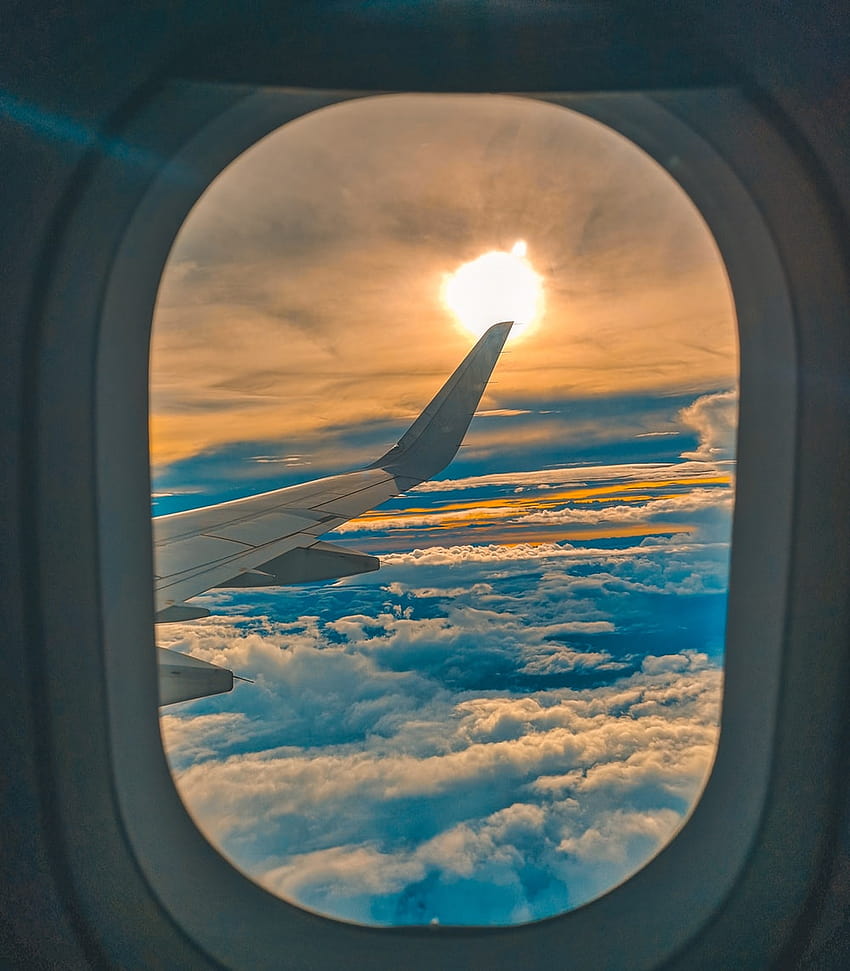 2 Okno samolotu, okno samolotu Tapeta na telefon HD