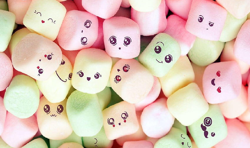 Cute marshmallow, marshmallows HD wallpaper | Pxfuel