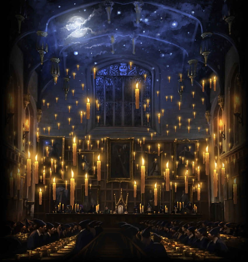 Harry Potter : Aula Besar, halloween di hogwarts wallpaper ponsel HD
