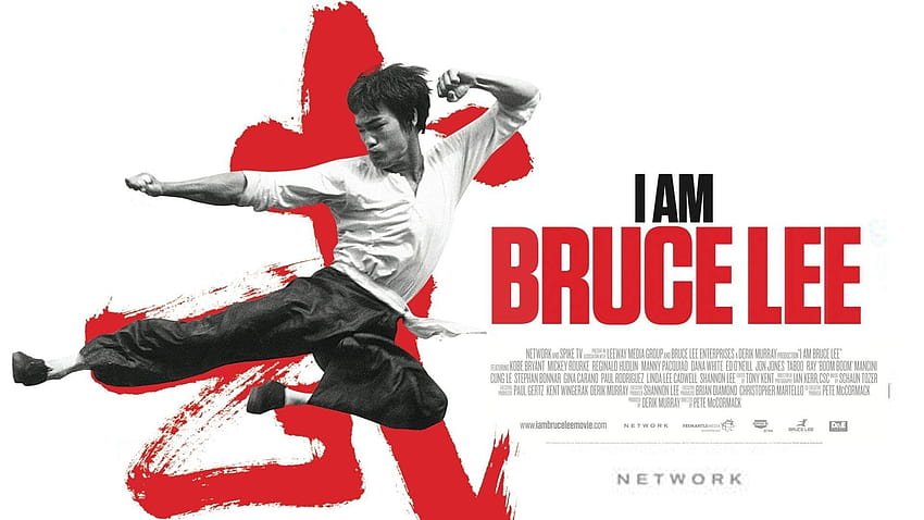 Bruce Lee Flying Kick Wallpaper