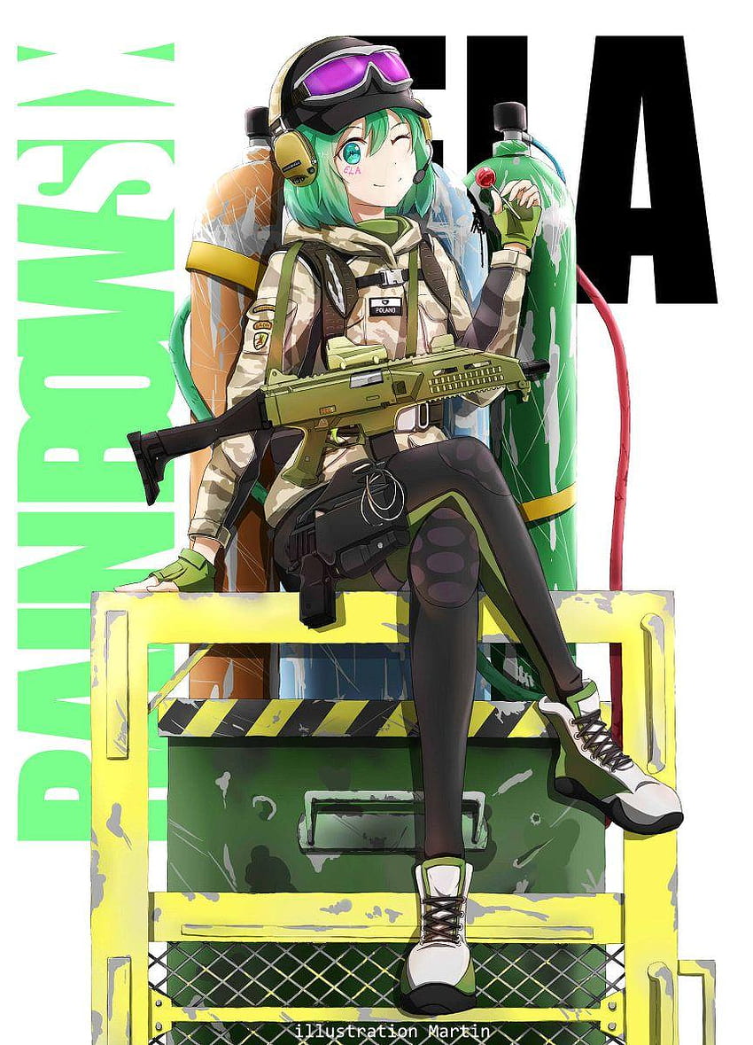 Ela [Rainbow Six: Siege], Ela-Anime HD-Handy-Hintergrundbild