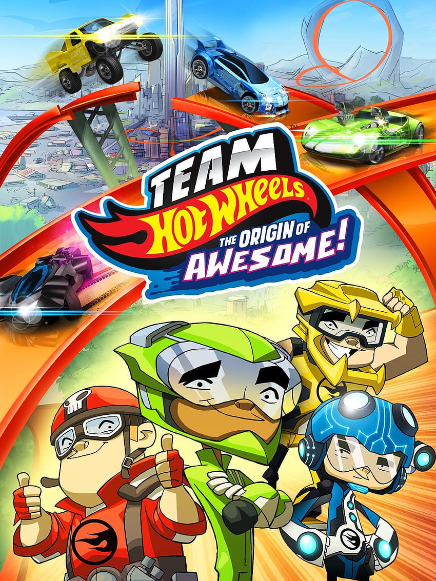 Team Hot Wheels: The Origin of Awesome! を見る、チーム ホット ホイールは素晴らしいものの起源 HD電話の壁紙