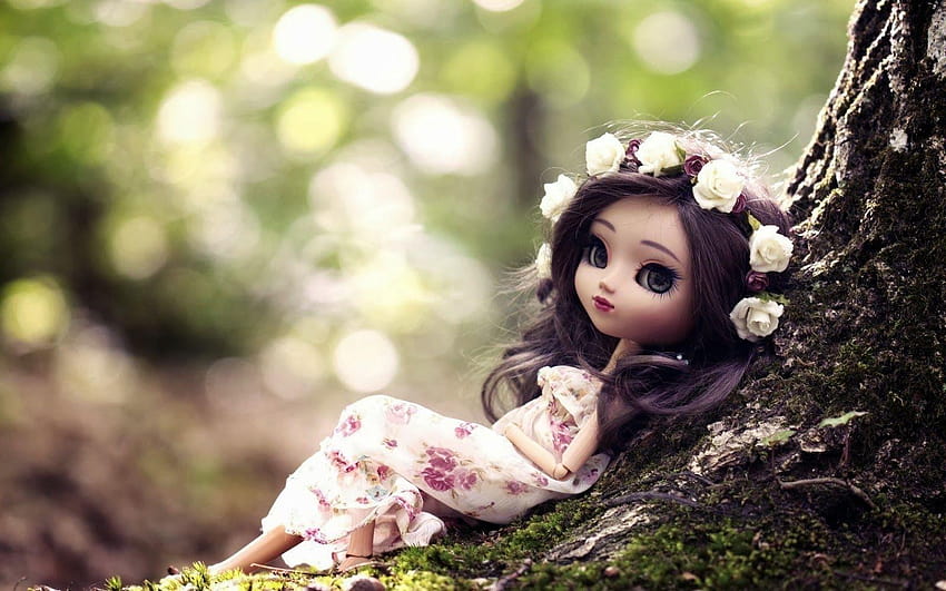 Dolls and alone doll, beautiful and cute dolls HD wallpaper