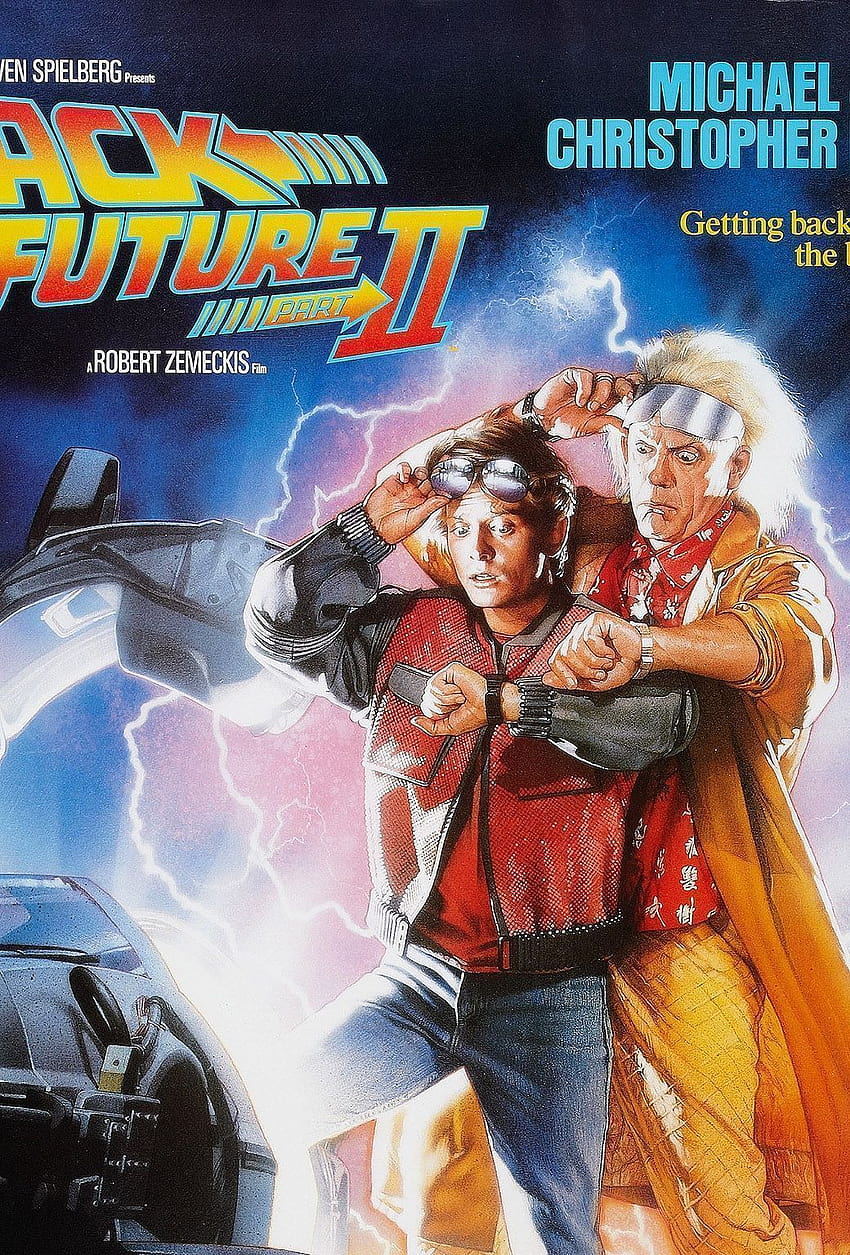 Back to the Future 2, back to the future film series HD phone wallpaper