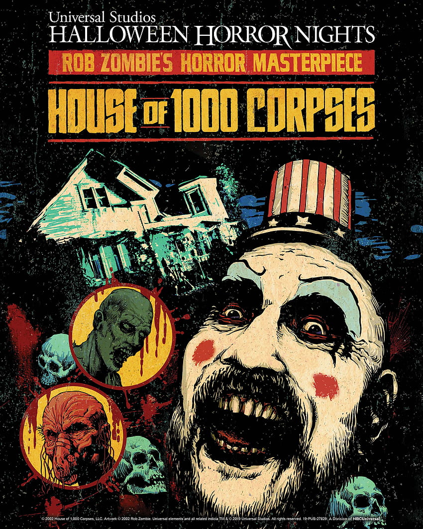 SoCal Attractions 360 – Rob Zombie's “House of 1000 Corpses” Maze coming to Universal Horror Nights 2019 HD phone wallpaper
