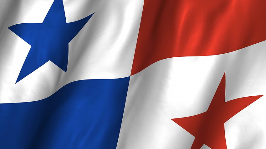 Bandiera sventolante di Panama ~ & Filmati Stock, bandiera di Panama Sfondo HD