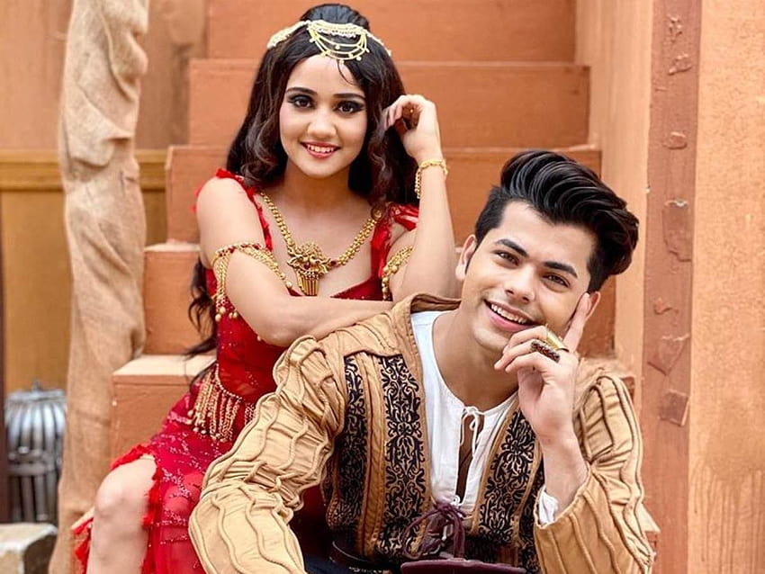Ashi Singh y Siddharth Nigam forman una refrescante pareja romántica en Aladdin, aladdin naam toh suna hoga ashi singh fondo de pantalla
