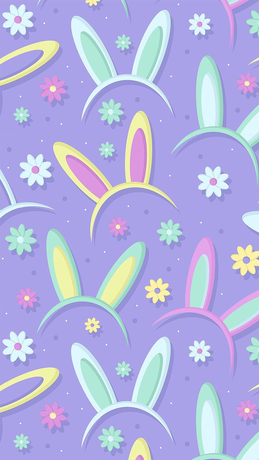 Bunny Pattern on Dog, easter patterns HD phone wallpaper | Pxfuel