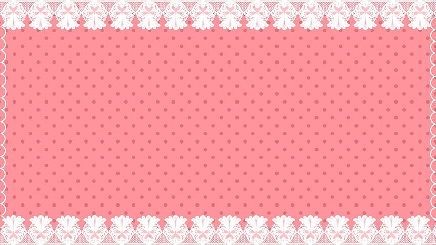 4 Pink Lace, pink kawaii HD wallpaper | Pxfuel