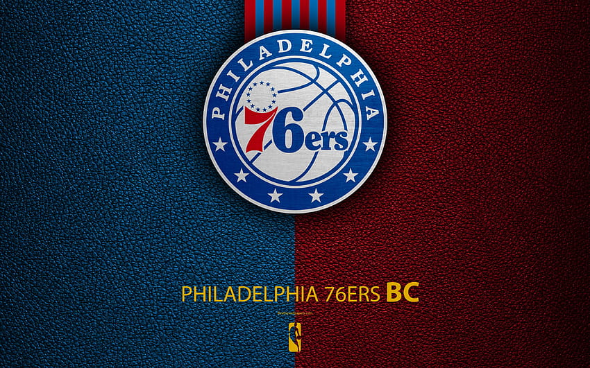 Philadelphia 76ers, logo, klub koszykówki, logo konferencji wschodniej Tapeta HD