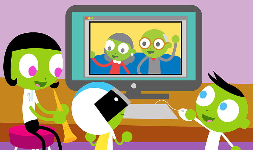 PBS KIDS Backgrounds for Your Next Video Chat, riddle school HD wallpaper