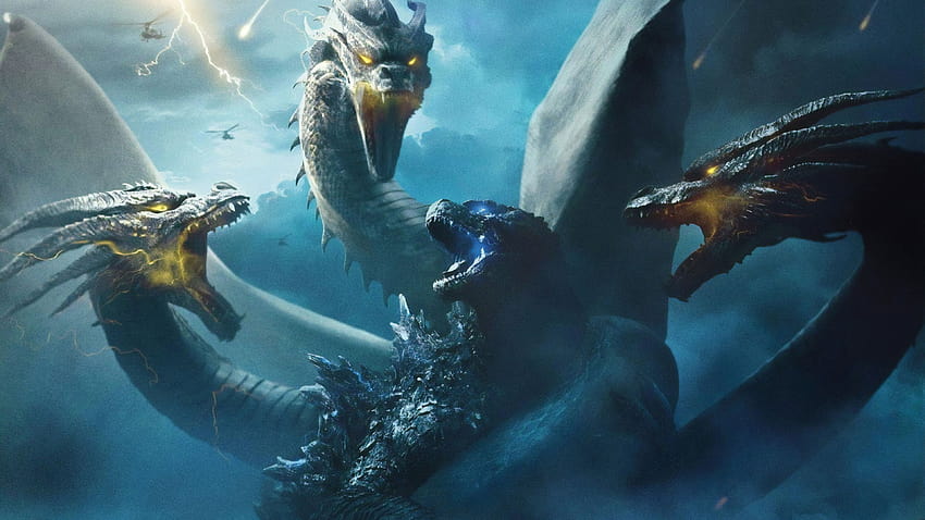 Godzilla vs. King Ghidorah Rey de los monstruos fondo de pantalla