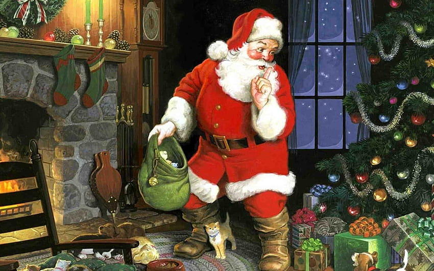 Conspiracy Santa: A Better Secret Santa for Teams, the christmas secret HD wallpaper