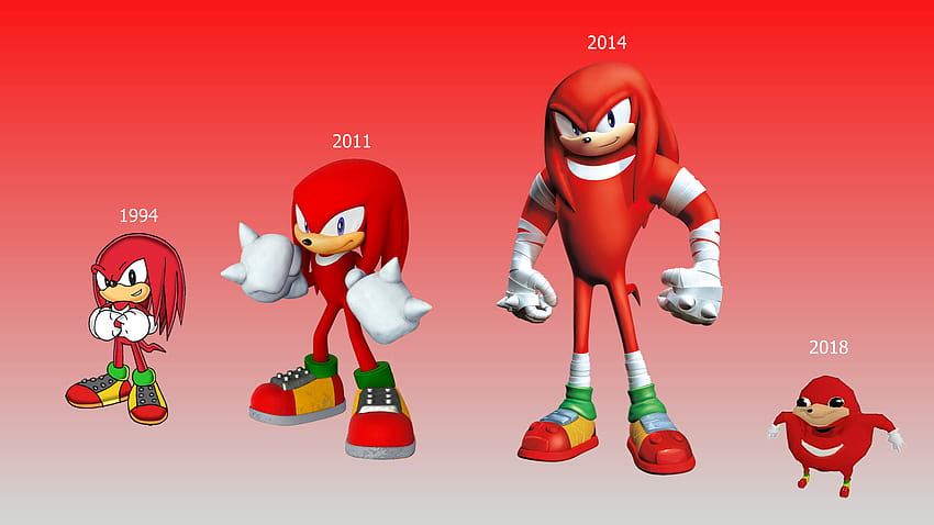Knuckles The Echidna posted by Zoey Walker, knuckles meme HD wallpaper