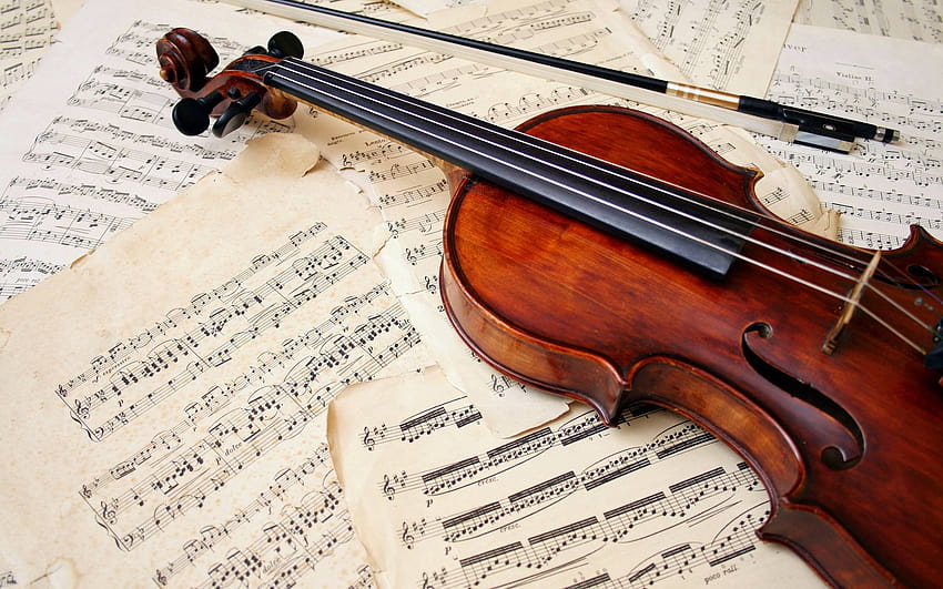 Violin Group, baroque music HD wallpaper