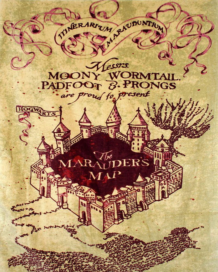 Marauders map clipart HD phone wallpaper | Pxfuel