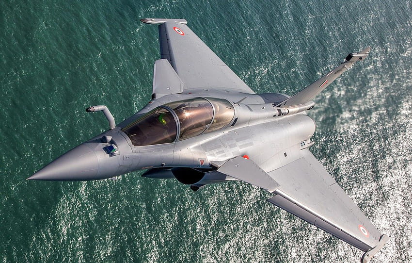 Laut, Pesawat Tempur, Lentera, Pilot, Dassault Rafale, Angkatan Udara India Wallpaper HD