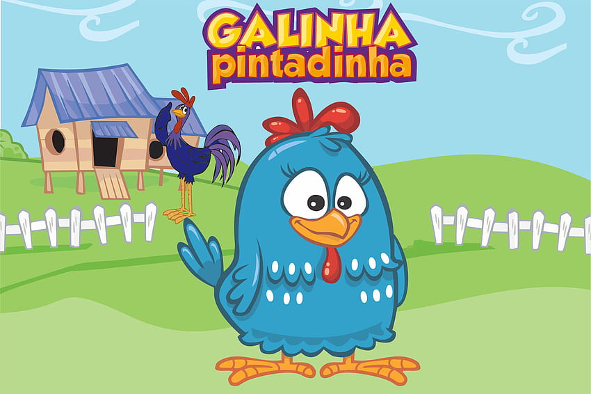 Painel festa Galinha Pintadinha mod. 2 no Elo7 HD wallpaper