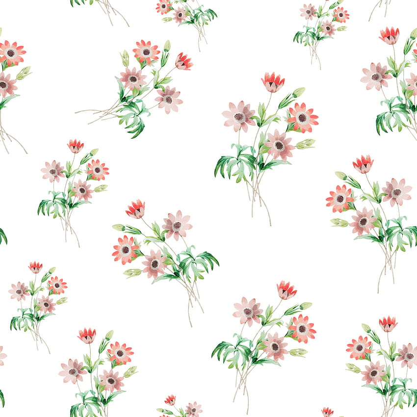 Spring Flowers. Seamless Pattern. Design Element For Fabric, Gift Wrap Or  Wallpaper. Royalty Free SVG, Cliparts, Vectors, and Stock Illustration.  Image 122831818.