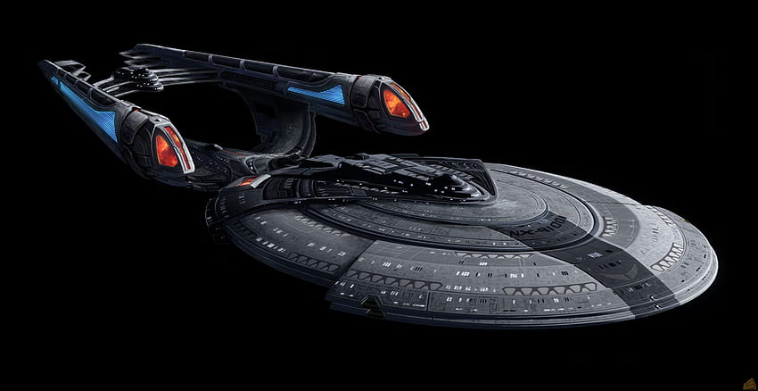 Star Trek Ship Wide untuk Layar Lebar, kendaraan star trek Wallpaper HD