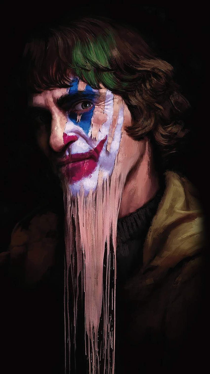 Joker Face Art IPhone, arthur fleck smartphone HD phone wallpaper