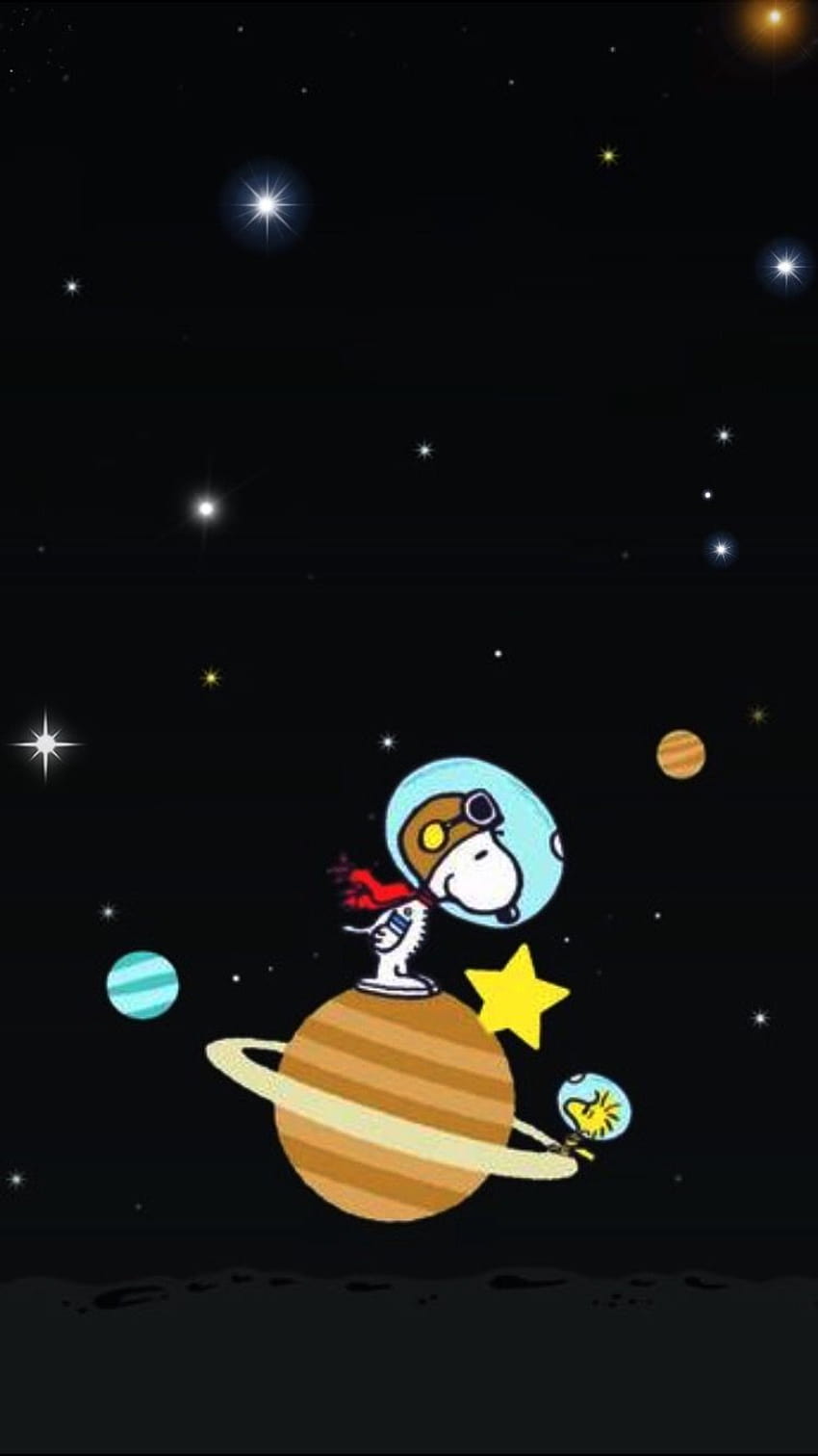 220 Snoopy ideas, astronaut snoopy HD phone wallpaper