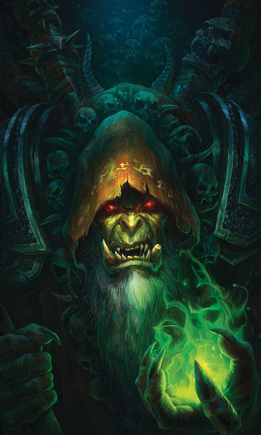 Gul'dan du nouveau volume de World of Warcraft Chronicles, guldan Fond d'écran de téléphone HD