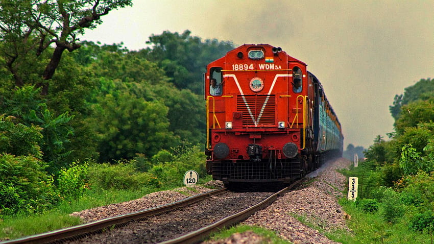 Google празнува историята и наследството на индийските железници HD тапет