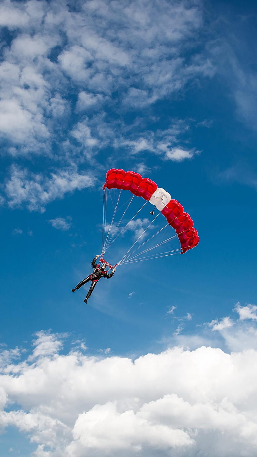 Sport Parachuting skydiving Sky Clouds 1080x1920, skydiving mobile HD phone  wallpaper | Pxfuel