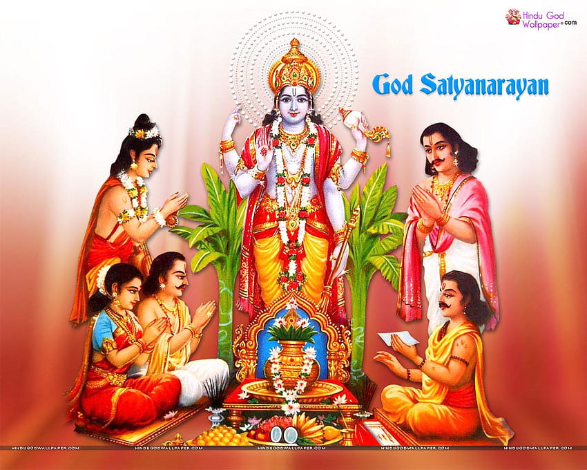 Satyanarayana Bhagwan HD wallpaper