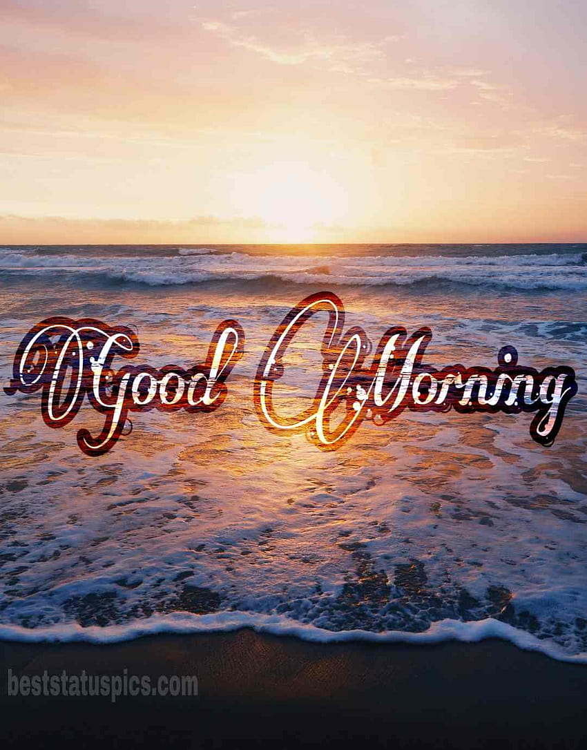 10 Good Morning With Sea, Seashore & Beach, ocean morning HD phone wallpaper