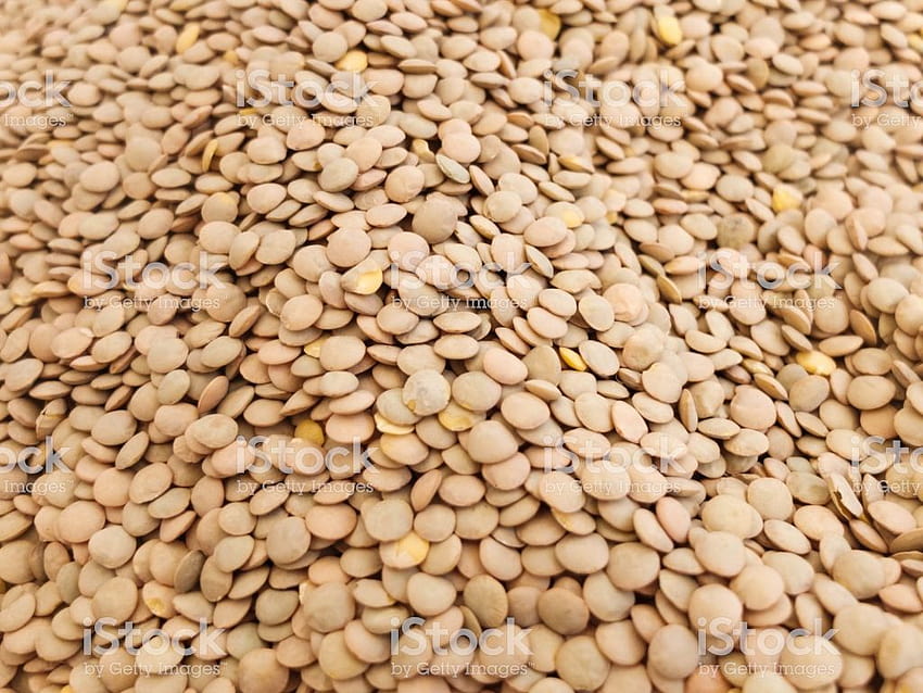 Lentil Seed At The Country Market Counter Stock HD wallpaper