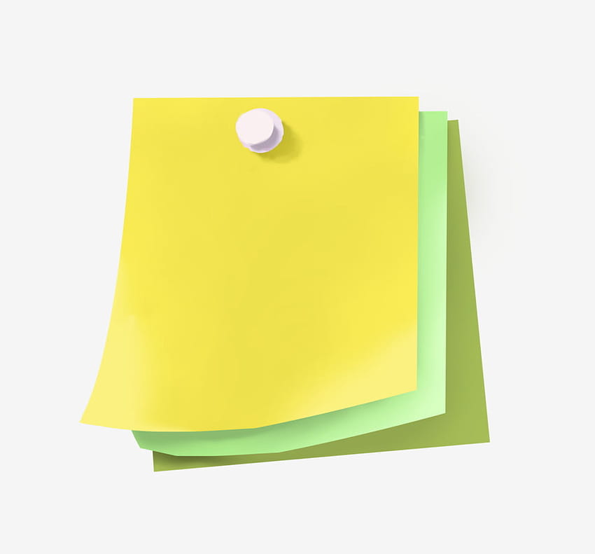 Autocollant, Note tridimensionnelle, Pense-bête, Post-it Notes PNG Transparent Clipart and PSD File for Fond d'écran HD
