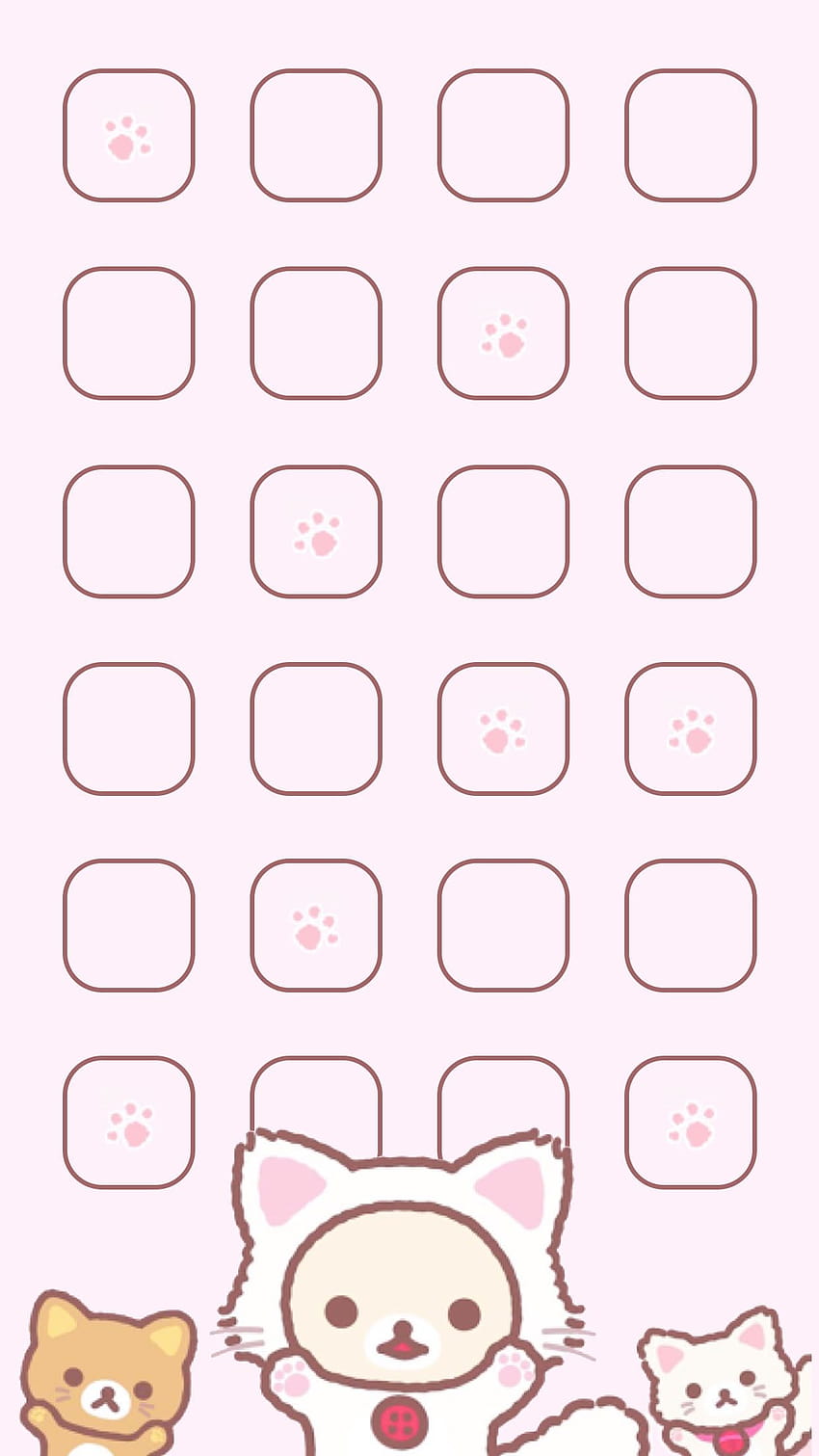 Korilakkuma, kawaii layout HD phone wallpaper