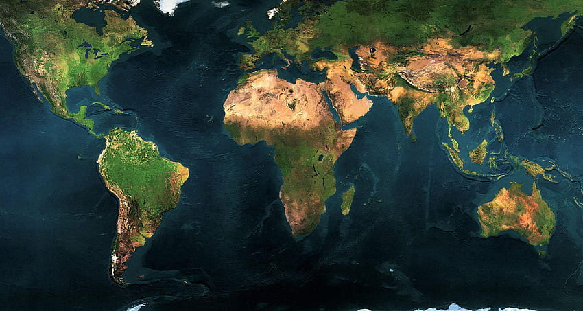 Codziennie: Szczegółowa mapa świata w wysokiej rozdzielczości, mapa świata w wysokiej rozdzielczości Tapeta HD